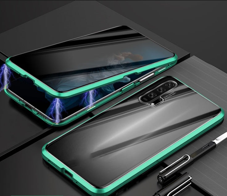 Coque Anti-Espion Magnétique 360° – Verre de Confidentialité pour iPhone