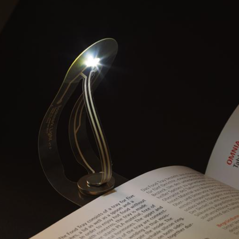 LumiPage lampe de lecture LED ultra-fine,discréte,portable
