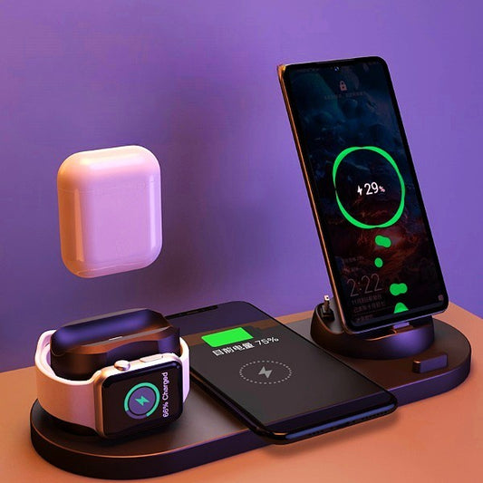PowerDock 6‑in‑1 – Le chargeur sans fil rapide et multifonction qui alimente tous vos appareils en un seul geste