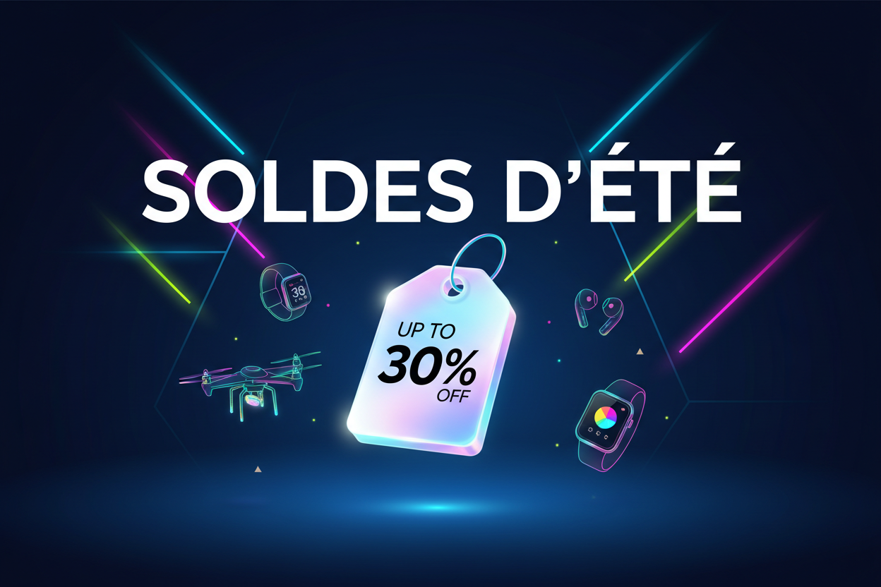 Soldes d'été – Jusqu'à -30%