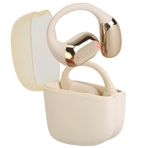 1 Set Wireless V5.4 Open Ear Earbuds With Earhook LED Display Charging Case IPX5 Waterproof 300Hrs Standby Time Touch Control Stereo Sport Headphones For Workout Running