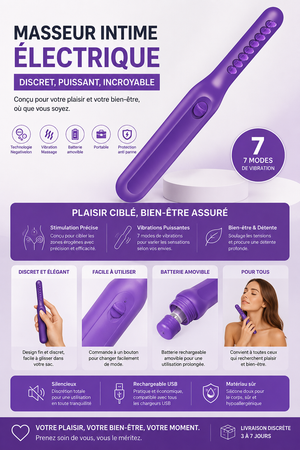 Brosse Démêlante Électrique™ | Massage Cuir Chevelu