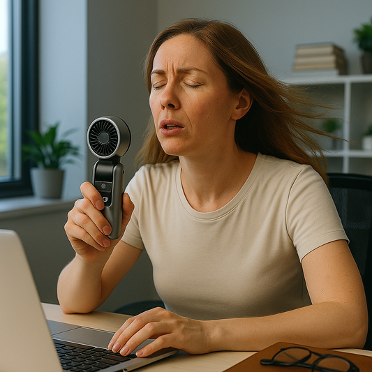 FreshPocket – Mini Ventilateur Moteur Turbo Haute Vitesse USB à Emporter Partout