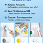 SpinX-Brosse de nettoyage électrique 4 en 1 – Épurateur rotatif sans fil pour un nettoyage sans effort