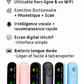 112 Parle-Stylo Traducteur Intelligent Instantané – 112 Langues, Traduction Hors Ligne, WIFI, Scanner et Marqueur Vocal Haute Qualité