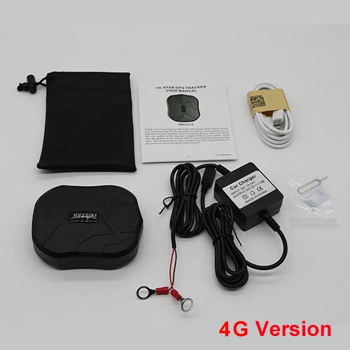 Traceur GPS 4G discret – Suivi en temps réel pour voiture, scooter et moto
