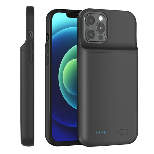 Étui de chargeur de batterie 6800mAh, Powerbank pour IPhone 6 7 8 SE X XS XR 11 12 13 14 15 16 pro, étui de chargement de téléphone externe de secours