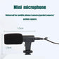 Kit de vlogging pour Smartphone avec trépied, support de téléphone, Mini Microphone, lumière de remplissage LED, démarreur pour TikTok, vidéo en direct, YouTube