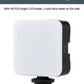 Kit de vlogging pour Smartphone avec trépied, support de téléphone, Mini Microphone, lumière de remplissage LED, démarreur pour TikTok, vidéo en direct, YouTube