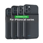Étui de chargeur de batterie 6800mAh, Powerbank pour IPhone 6 7 8 SE X XS XR 11 12 13 14 15 16 pro, étui de chargement de téléphone externe de secours