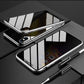 Coque Anti-Espion Magnétique 360° – Verre de Confidentialité pour iPhone