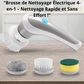 Brosse de nettoyage électrique 4 en 1 – Épurateur rotatif sans fil pour un nettoyage sans effort